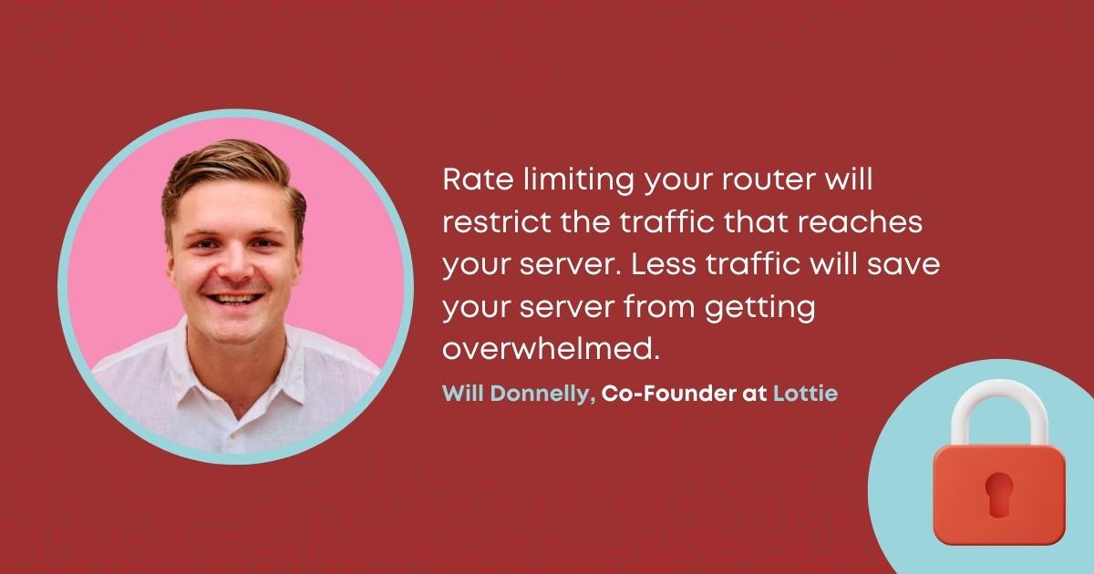 Rate-Limit Your Router to Restrict Incoming Traffic