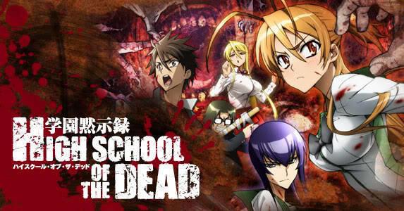 15 Anime Recommendations to watch before the end of this Year - Highschool of the Dead