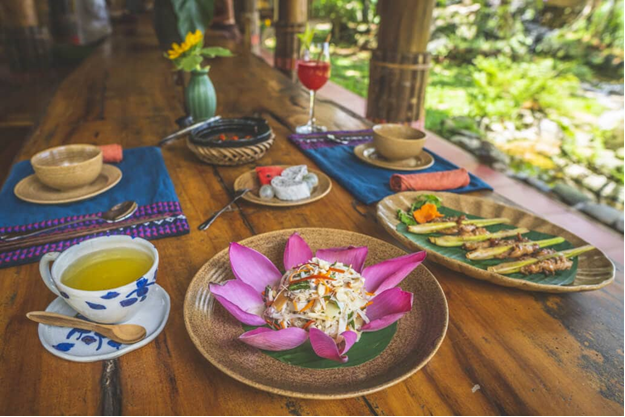 Specialties at Pu Luong Treehouse resort