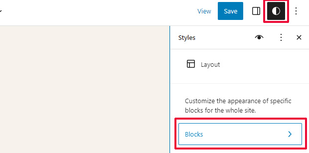 Image: Block styles in WordPress 6.2