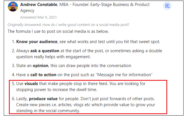 brand awareness social marketers post consistently audience