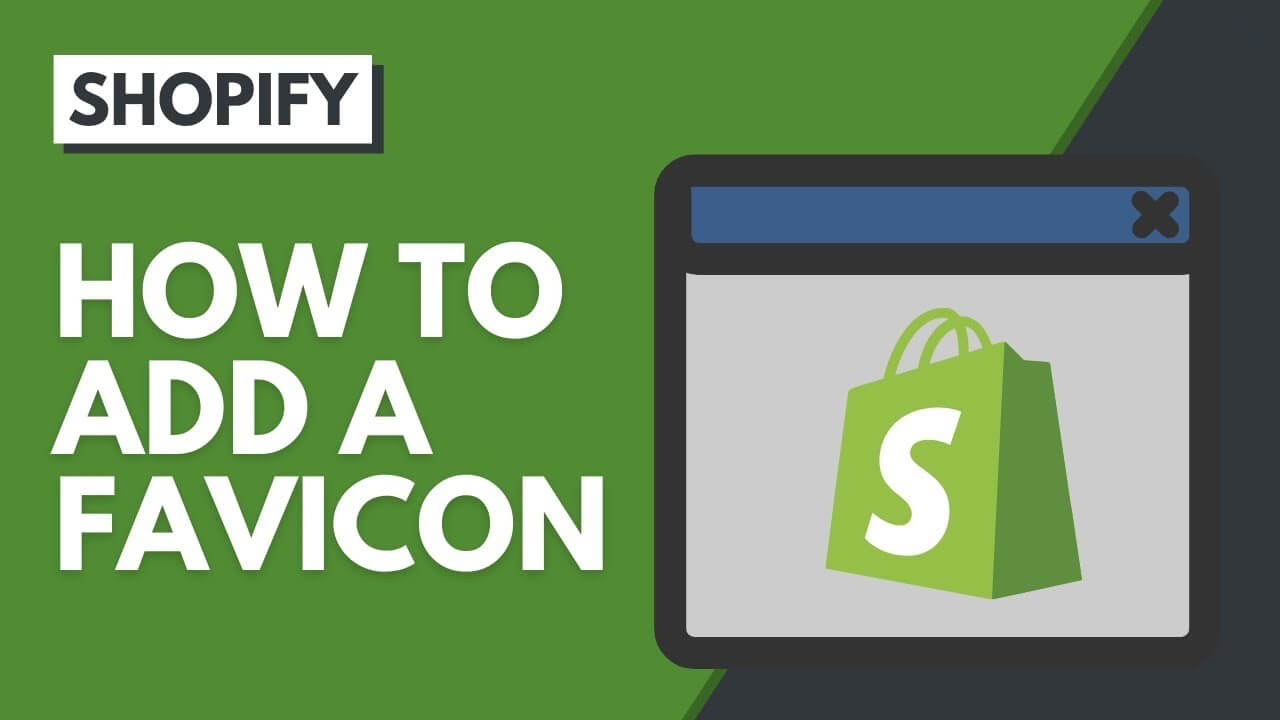 how to add Shopify favicon