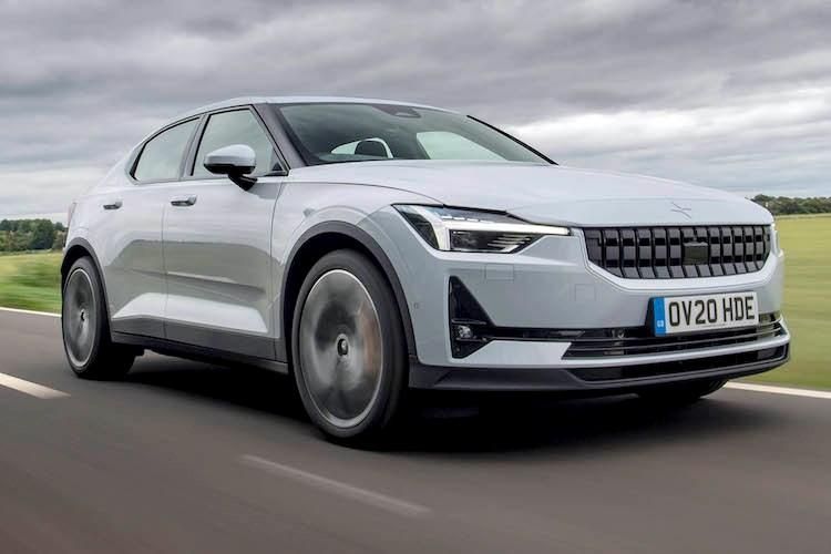 Best electric cars: Polestar 2 (2021) driving