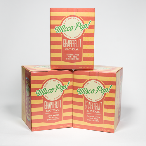 Wisco Pop Grapefruit Soda