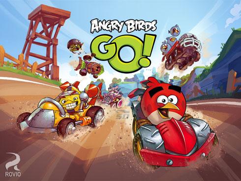 بازی مسابقات پرندگان خشمگین (به همراه نسخه هک شده) برای اندروید - Angry Birds Go 1.6.3 Android
