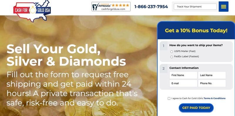 Cash For Gold USA home