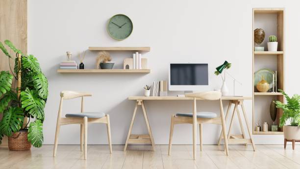 Scandinavian style study table 