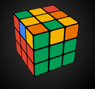technique pour résoudre Rubik’s cube : Si vous avez un seul point jaune