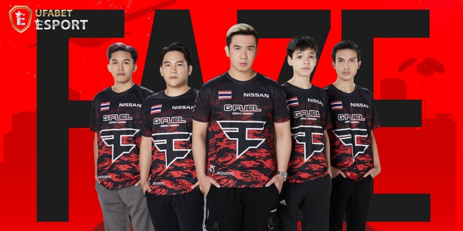 FaZe Clan Line Up PMPL