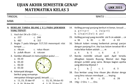 Soal Latihan Ipa Kelas 5 Sd Semester 2