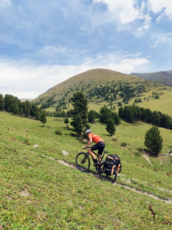 Отчет о велопоходе по горному Алтаю