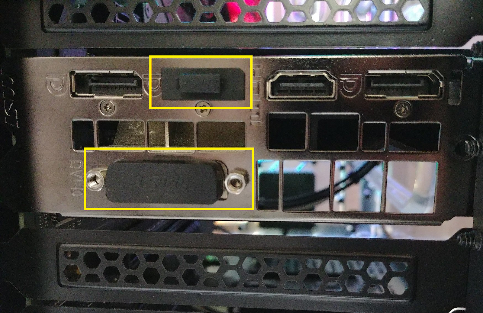 Power cycle port on computer