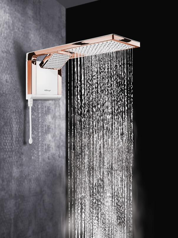 chuveiro Acqua Duo Rose Gold 