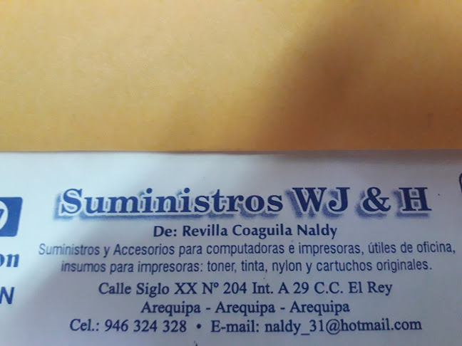 Centro Comercial El Rey, Int. A-29-30, Av. Siglo XX 204, Arequipa 04001, Perú