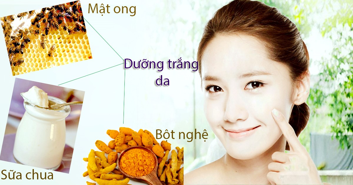 Mặt nạ nghệ mật ong sữa chua rất tốt cho da mặt