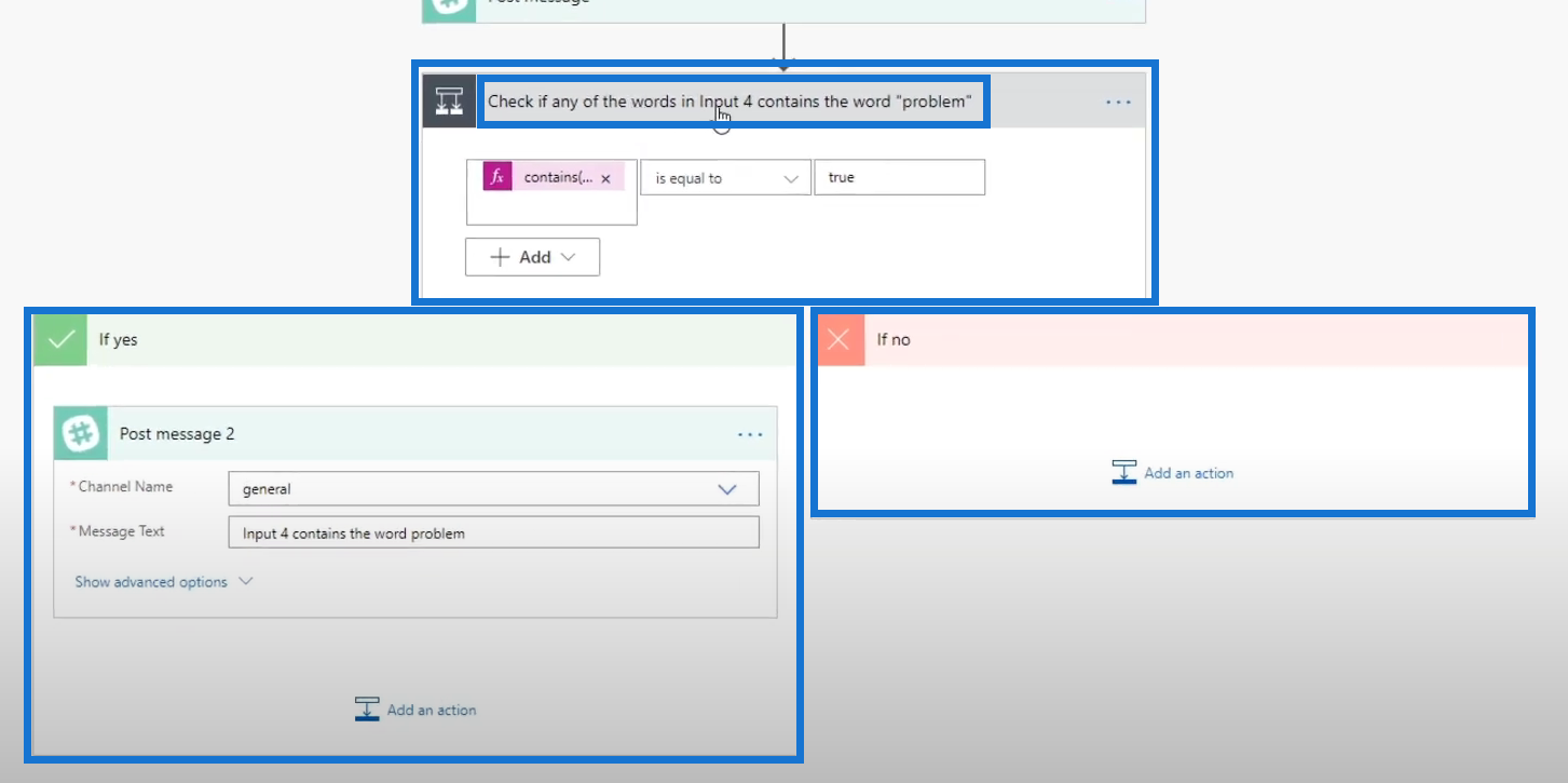 Power Automate logical functions