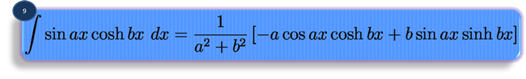 integration formula