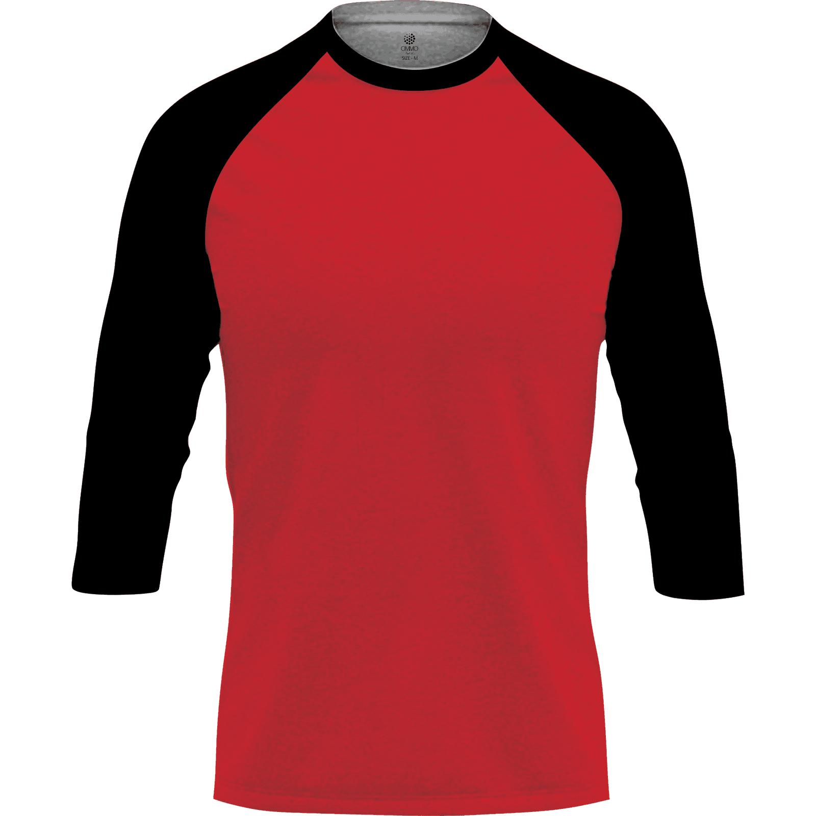  OMMO's Cotton Three-Quarter Raglan Sleeve Tee