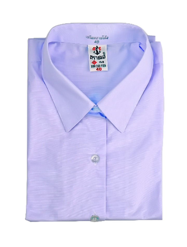 เสื้อตราสมอคอเชิ้ตหญิง