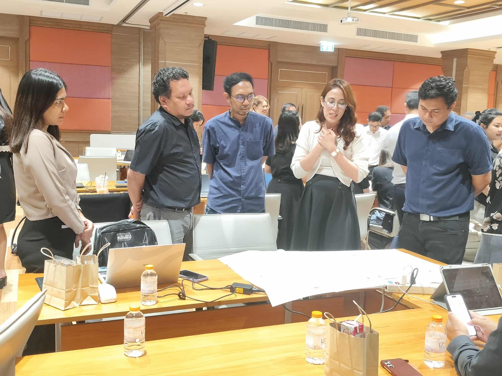 ฝ่ายประกันคุณภาพการศึกษา ศูนย์ความเป็นเลิศการเรียนการสอน จัดโครงการฝึกอบรมเชิงปฏิบัติการ เรื่อง เกณฑ์ AUN-QA ระดับสถาบัน (Version 3.0)-1