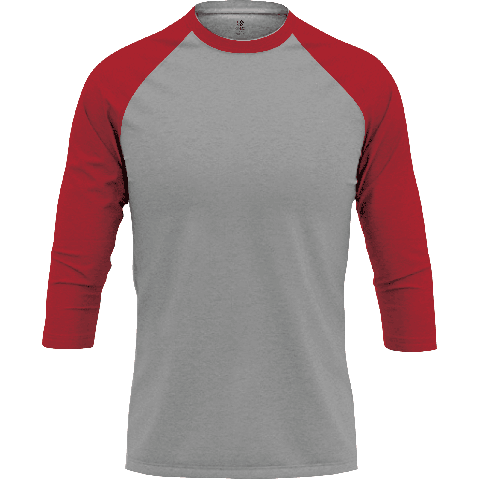  OMMO's Cotton Three-Quarter Raglan Sleeve Tee