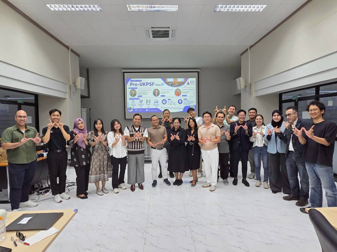 ศคร. จัดโครงการฝึกอบรมหลักสูตร Pre-UKPSF รุ่นที่ 27 ระหว่างวันที่ 29–30 สิงหาคม 2569-1