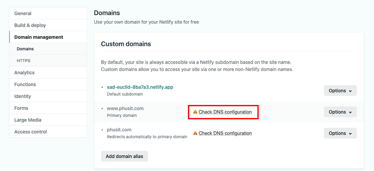 2. กรณีที่มีชื่อ Domain จดไว้แล้ว