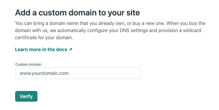 2. กรณีที่มีชื่อ Domain จดไว้แล้ว