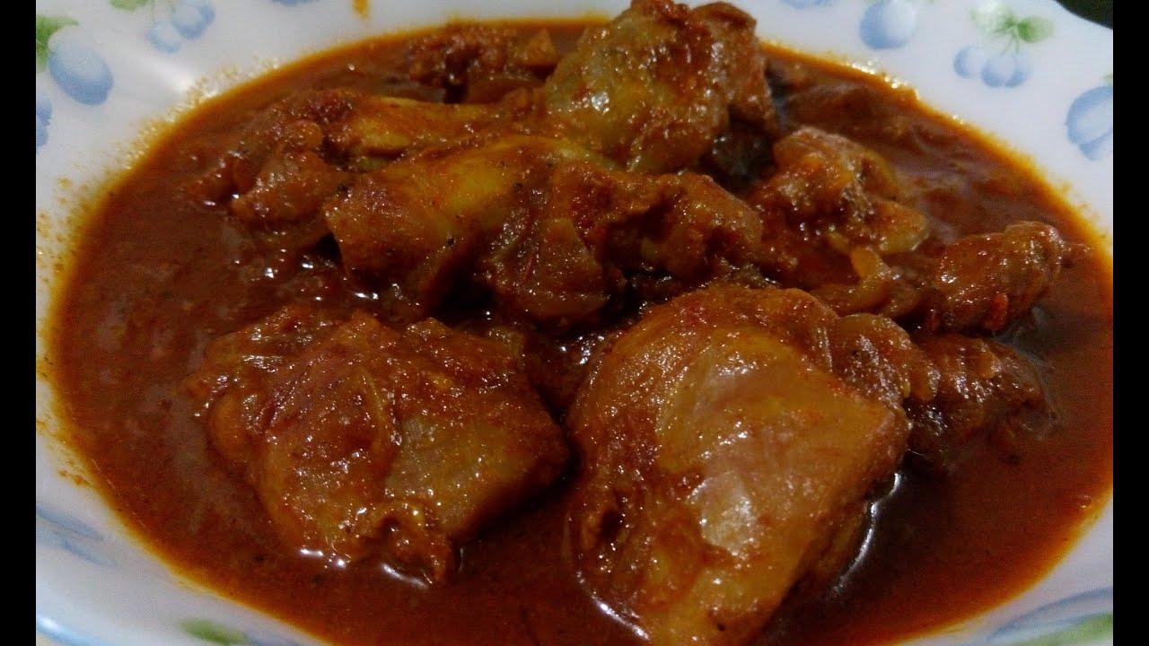 Bengali Kosha Mangsho | Bengali Chicken Curry Recipe - YouTube
