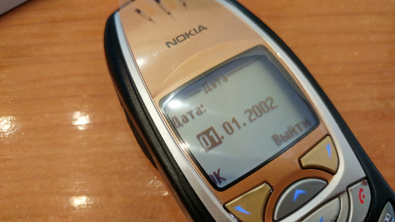 Nokia 6310i обзор меню