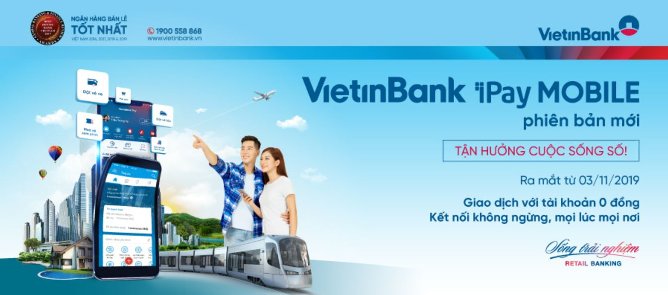 Đổi số điện thoại Vietinbank