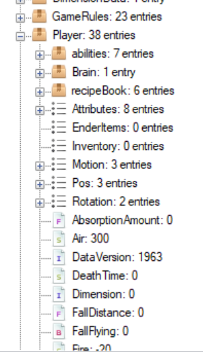 More NBTExplorer play data, including position