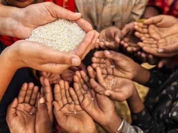 poor family, children, malnutrition, hunger, food
