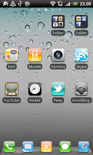 Download iPhone Go Launcher EX  Theme apk