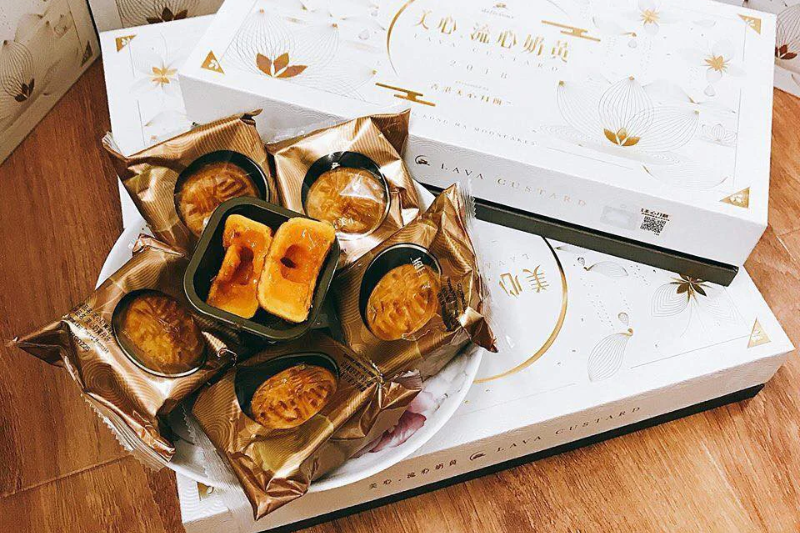 bánh trung thu lava tan chảy