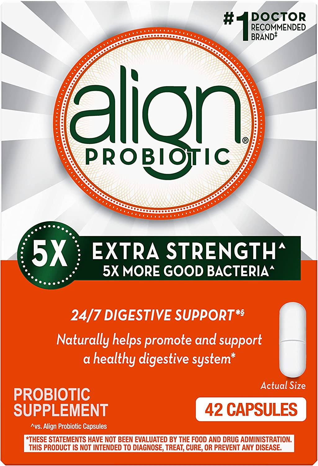 Align Probiotic Extra Strength 42 Capsules Pack