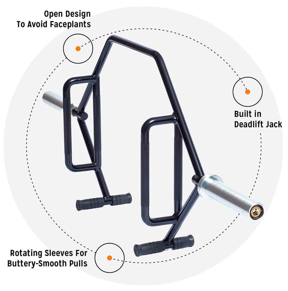 Open-ended trap bar