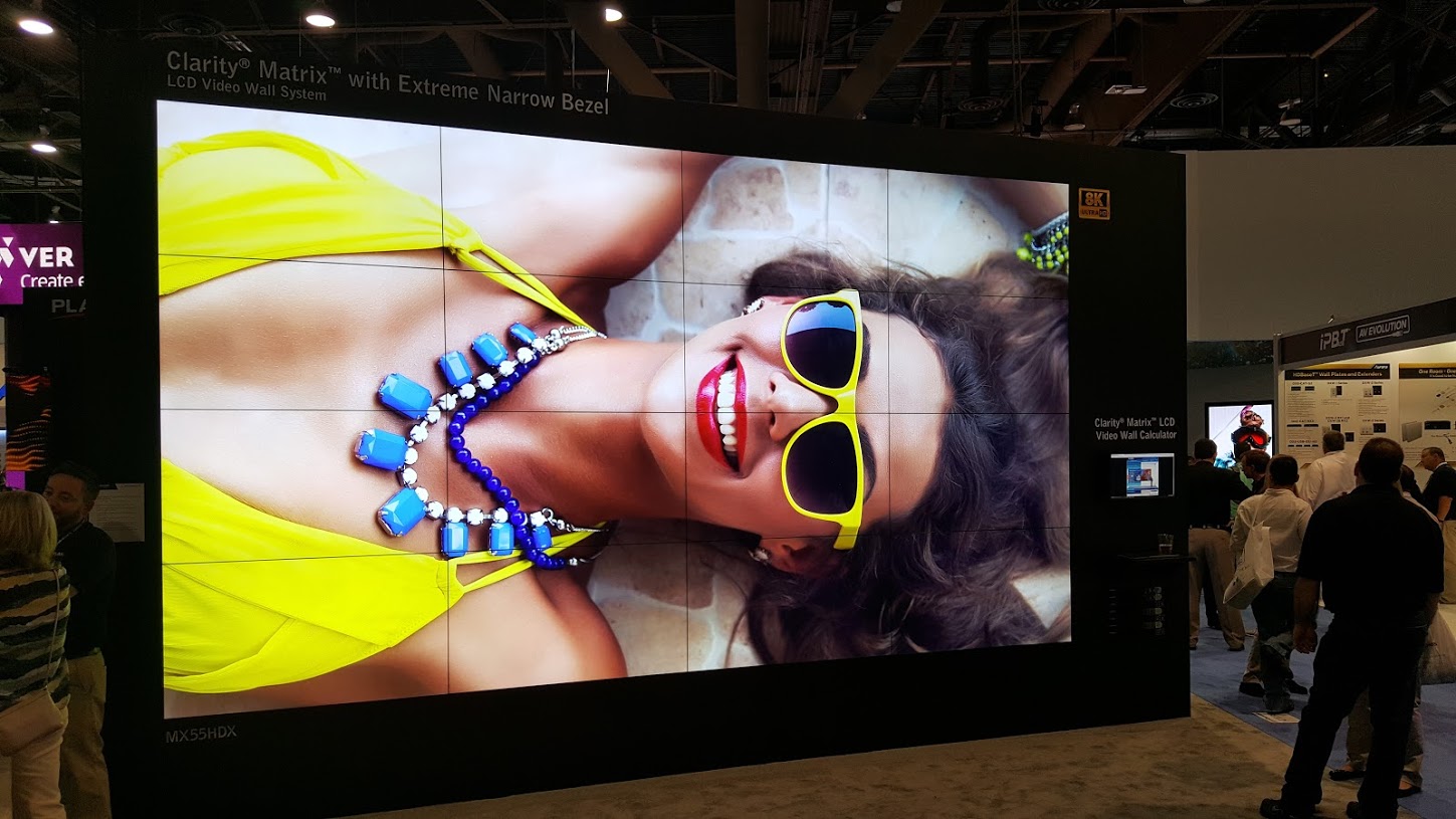 InfoComm2016 4K Video Wall