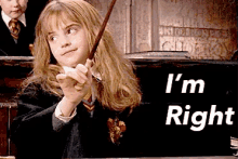 Im Right GIF - ImRight Hermione HarryPotter GIFs