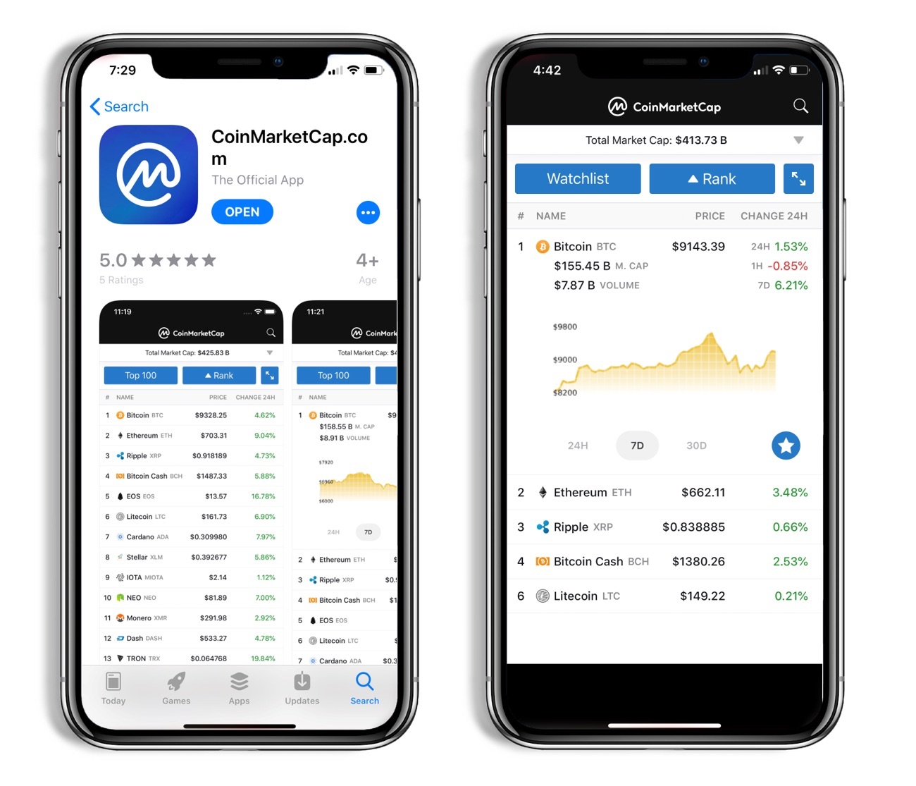 CoinMarketCap app