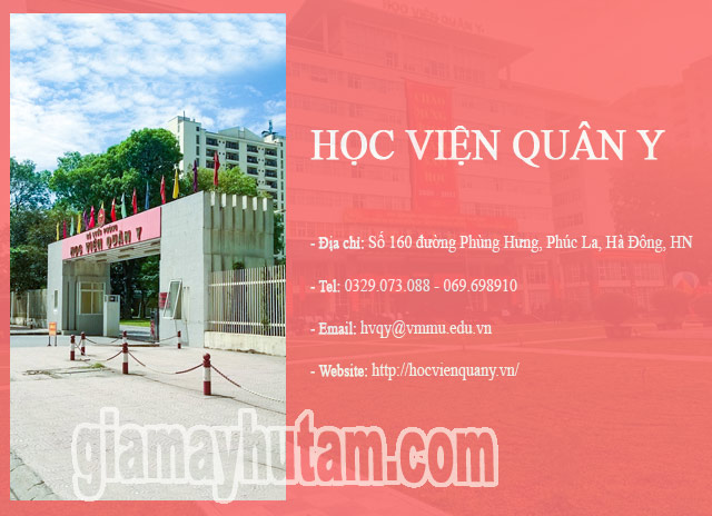 Học viện Quân Y - đơn vị đào tạo y khoa trực thuộc Bộ Quốc Phòng