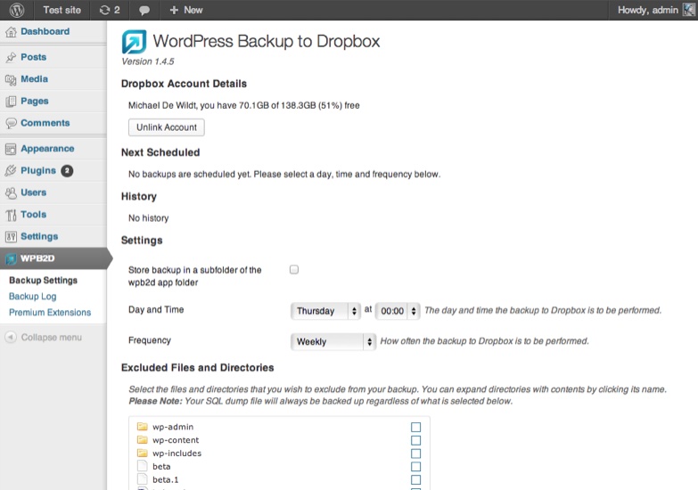 Faça backup desse conteúdo de blog fabuloso
