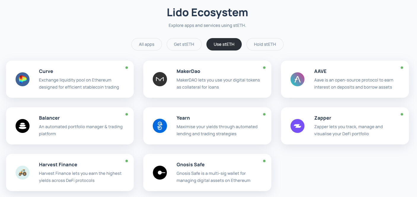 lido finance liquid staking