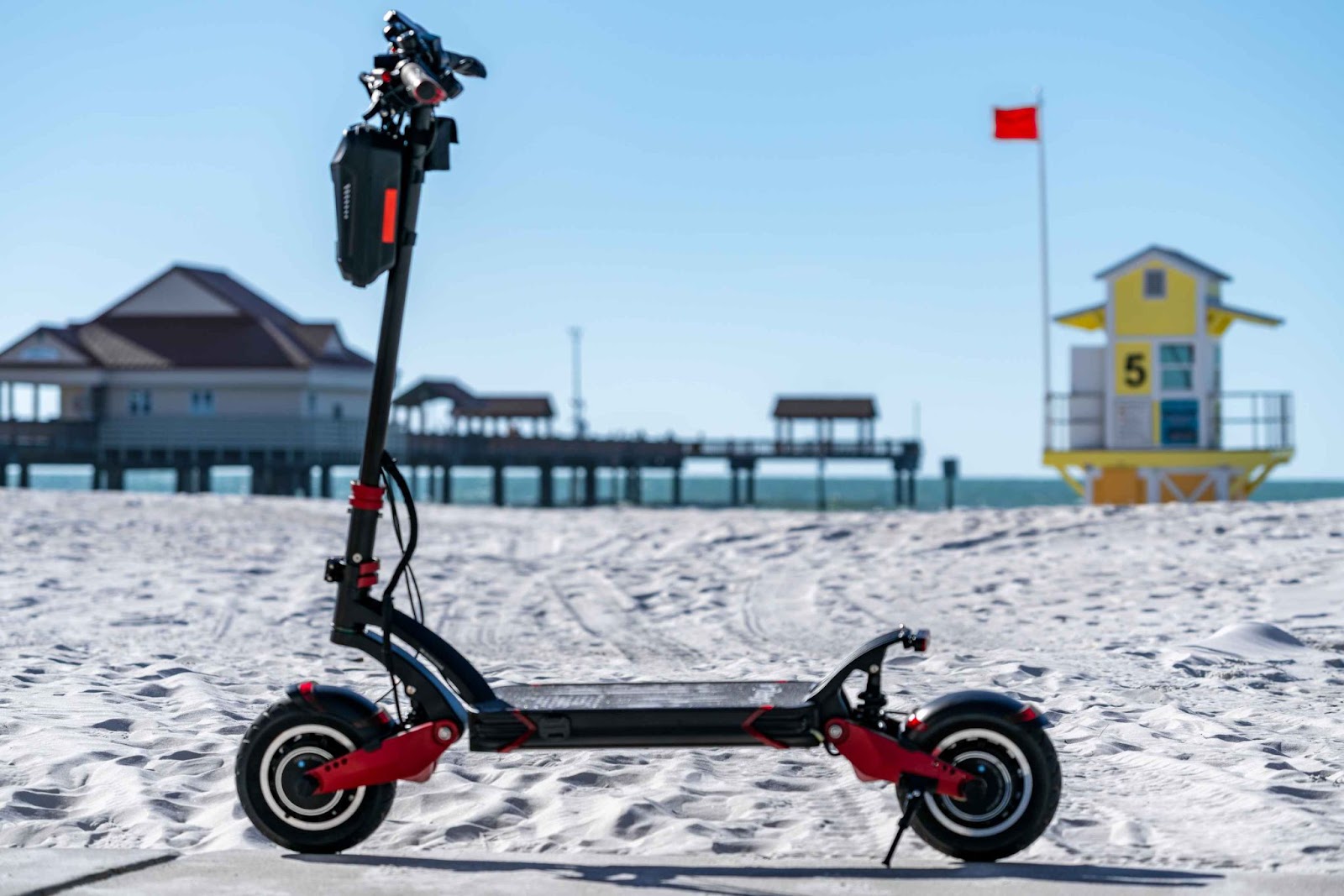 Varla dual motor electric scooter