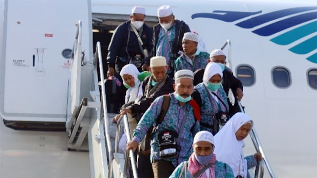 51.545 Jamaah Haji Tiba di Indonesia, 81 Meninggal Dunia