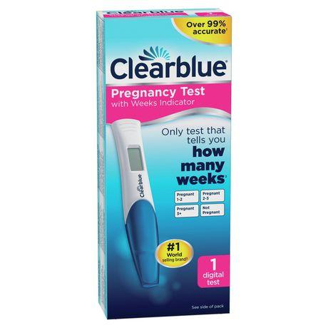 6. Clearblue Pregnancy Test with Weeks Indicator 