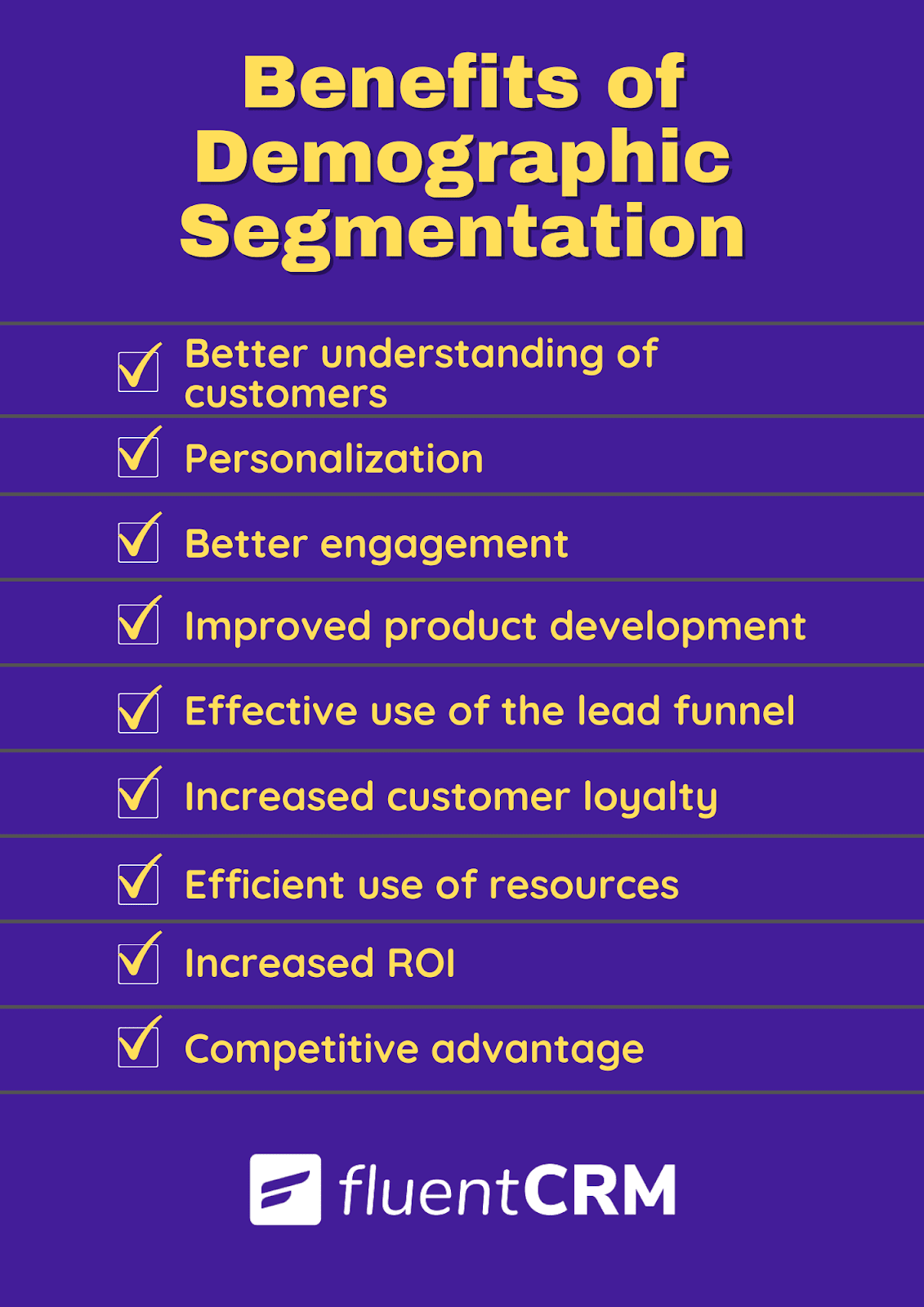 Demographic segmentation in marketing: Advantages and benefits of demographic segmentation