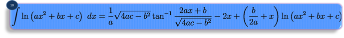 integration formula