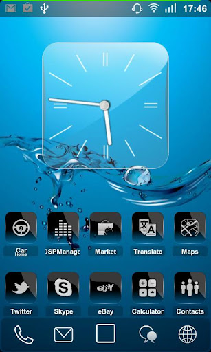 Crystal Black 2 Theme + Pack apk