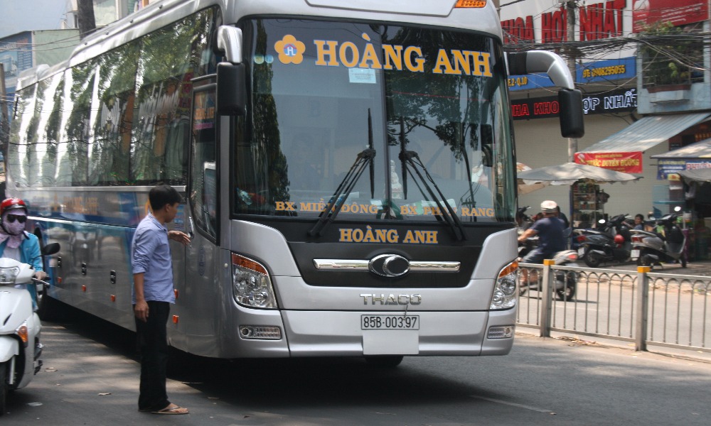 Xe Hoàng Anh từ Sài Gòn đi Phan Rang